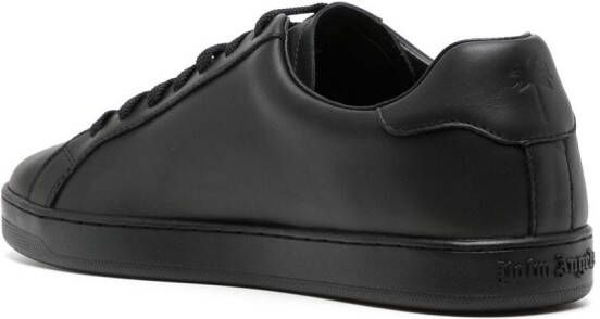 Palm Angels teddy motif low-top sneakers Black