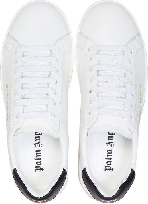 Palm Angels Tennis logo-embossed low-top sneakers White