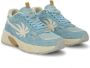 Palm Angels The Palm Runner leather sneakers Blue - Thumbnail 2