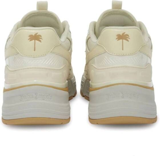 Palm Angels The Palm Runner leather sneakers Neutrals