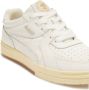 Palm Angels University lace-up leather sneakers White - Thumbnail 5