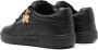 Palm Angels University zipped leather sneakers Black - Thumbnail 3