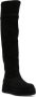 Paloma Barceló 50mm knee-high suede boots Black - Thumbnail 2