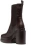 Paloma Barceló ankle heel boots Brown - Thumbnail 3