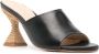 Paloma Barceló Brigite 90mm jute heel sandals Black - Thumbnail 2