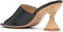 Paloma Barceló Brigite 90mm jute heel sandals Black - Thumbnail 3