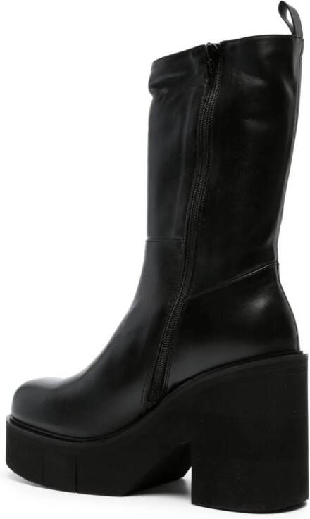Paloma Barceló Brook 100mm leather boots Black