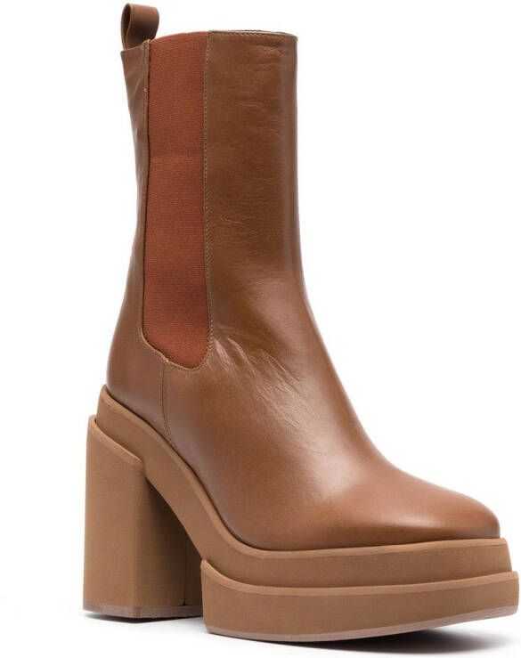 Paloma Barceló Chelsea ankle boots Brown