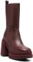 Paloma Barceló chunky-heel ankle boots Red - Thumbnail 2