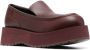 Paloma Barceló Iris chunky leather loafers Red - Thumbnail 2