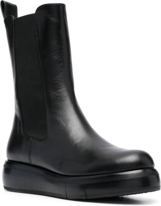 Paloma Barceló Jack leather boots Black