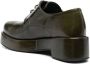 Paloma Barceló Lucian lace-up fastening shoes Green - Thumbnail 3
