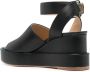 Paloma Barceló Luna 75mm leather platform sandals Black - Thumbnail 3