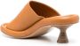 Paloma Barceló open-toe leather mules Brown - Thumbnail 3