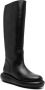 Paloma Barceló panelled leather knee-high boots Black - Thumbnail 2