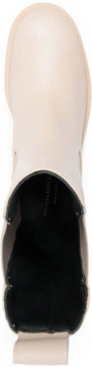 Paloma Barceló platform ankle boots Neutrals