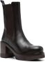 Paloma Barceló Reece 80mm leather boots Brown - Thumbnail 2