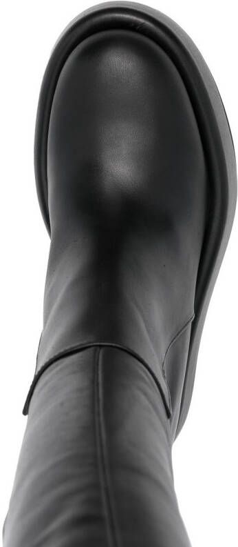 Paloma Barceló zipped knee-length boots Black