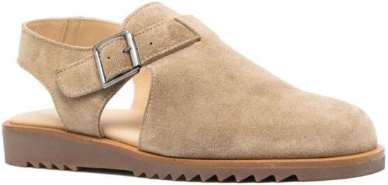 Paraboot Adriatic suede sandals Neutrals