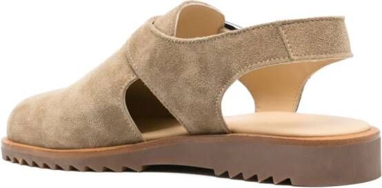 Paraboot Adriatic suede sandals Neutrals