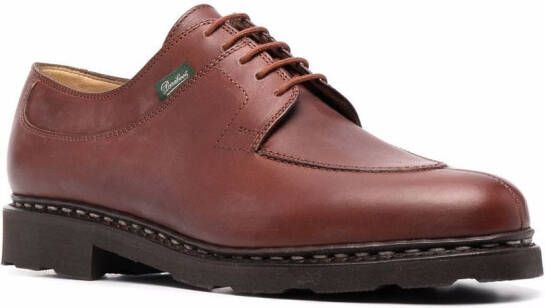 Paraboot Avignon leather lace-up shoes Brown