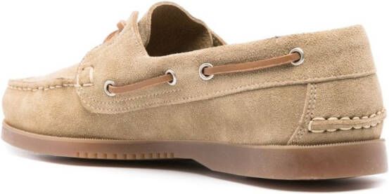 Paraboot Barth boat shoes Neutrals
