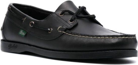 Paraboot Barth lace-up boat shoes Black