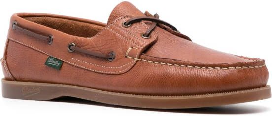 Paraboot Barth lace-up boat shoes Brown