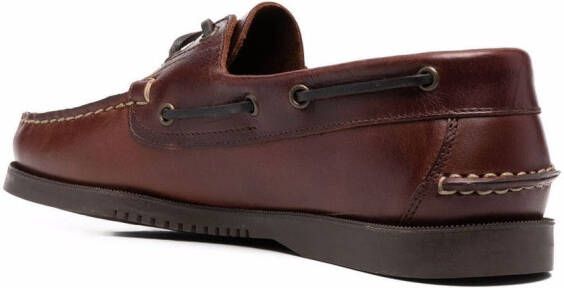 Paraboot Barth lace-up boat shoes Brown