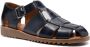 Paraboot buckle-fastening cut-out sandals Blue - Thumbnail 2