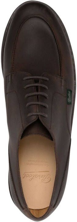 Paraboot Chambord leather lace-up shoes Brown