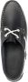 Paraboot lace-up leather boat shoes Blue - Thumbnail 4