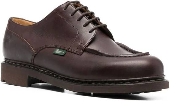 Paraboot leather Derby shoes Brown