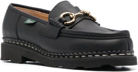 Paraboot Orsay chain-embellished loafers Black