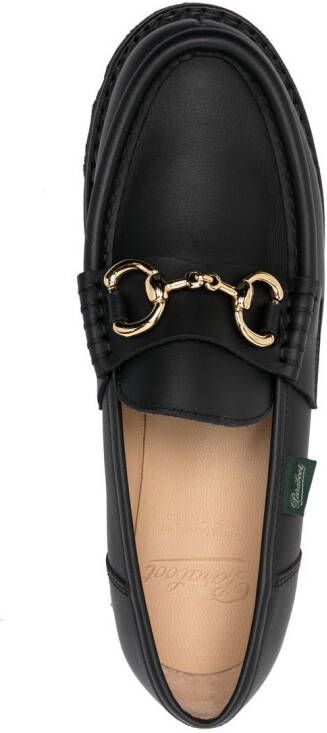 Paraboot Orsay chain-embellished loafers Black