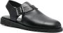 Paraboot round-toe leather sandals Black - Thumbnail 2
