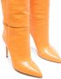 Paris Texas 105mm knee-high boots Orange - Thumbnail 3