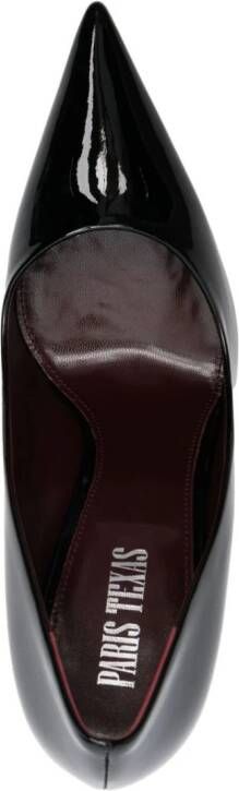 Paris Texas 105mm pointed-toe leather pumps Black