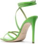 Paris Texas 110mm lace-up sandals Green - Thumbnail 3