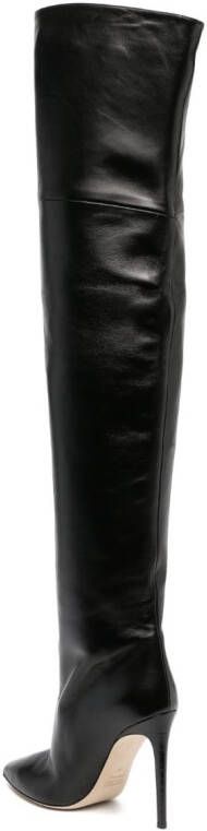 Paris Texas 115mm over-the-knee boots Black