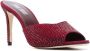 Paris Texas 90mm crystal-embellished open-toe mules Red - Thumbnail 2