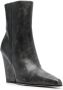 Paris Texas 90mm pointed-toe leather ankle boots Black - Thumbnail 2