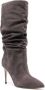 Paris Texas 90mm slouchy suede boots Grey - Thumbnail 2
