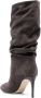 Paris Texas 90mm slouchy suede boots Grey - Thumbnail 3