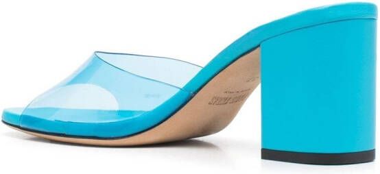 Paris Texas Anja 70mm mules Blue