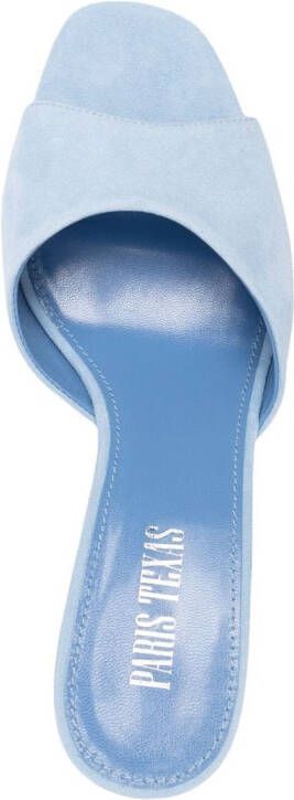 Paris Texas 80mm Anja sandals Blue