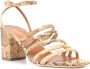 Paris Texas Carla snakeskin-effect high-heel sandals Brown - Thumbnail 2