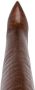 Paris Texas crocodile-embossed leather boots Brown - Thumbnail 4