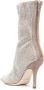 Paris Texas crystal-embellished 105mm pointed boots Neutrals - Thumbnail 3