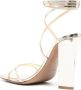 Paris Texas Diana 105mm wraparound sandals Gold - Thumbnail 3